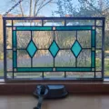HAWKERS Tiffany-Glass Dragonfly Window – A Stunning Touch of Timeless Art