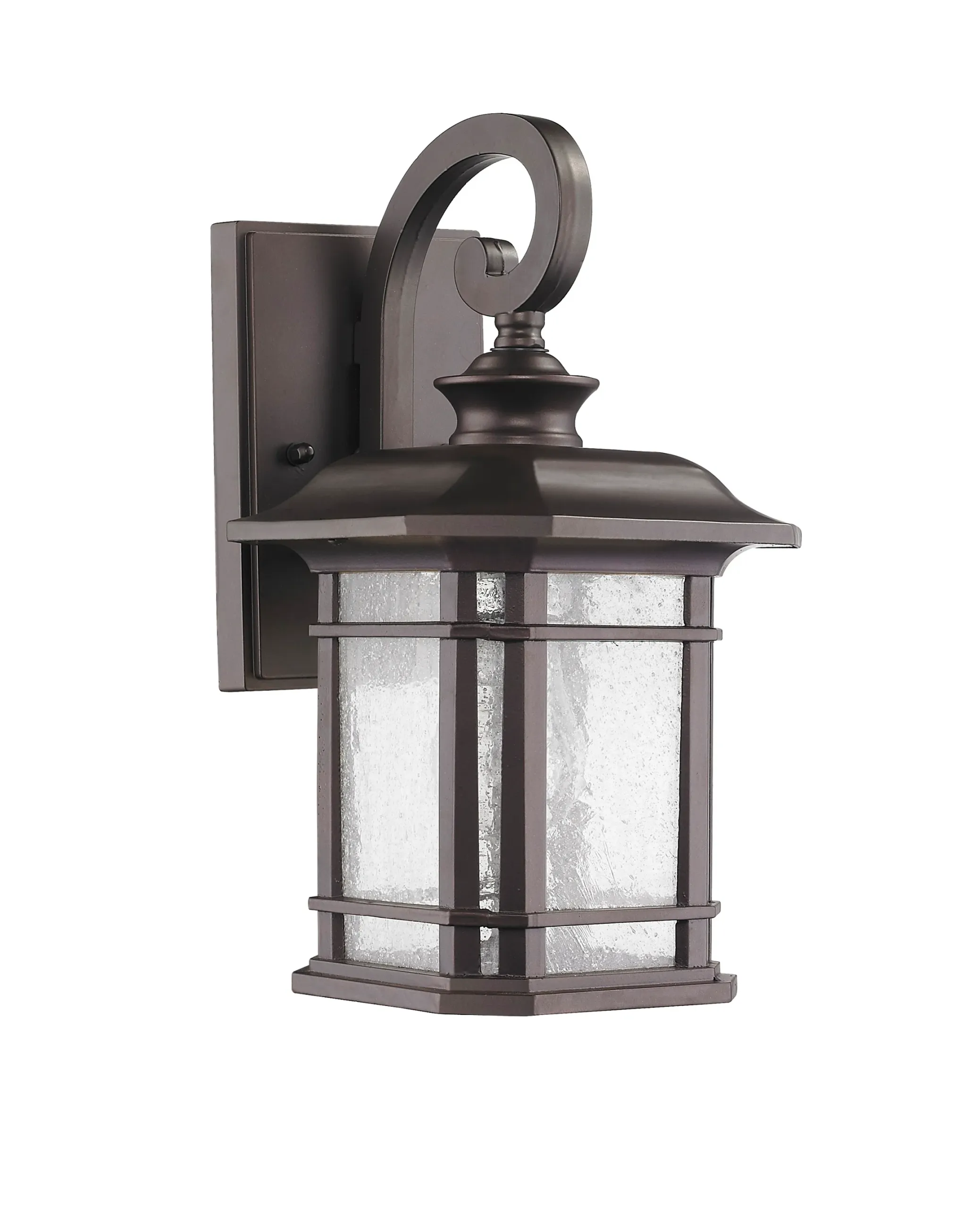 FRANKLIN Transitional 1 Light Rubbed Bronze Outdoor Wall Sconce 13" Height - Image 2