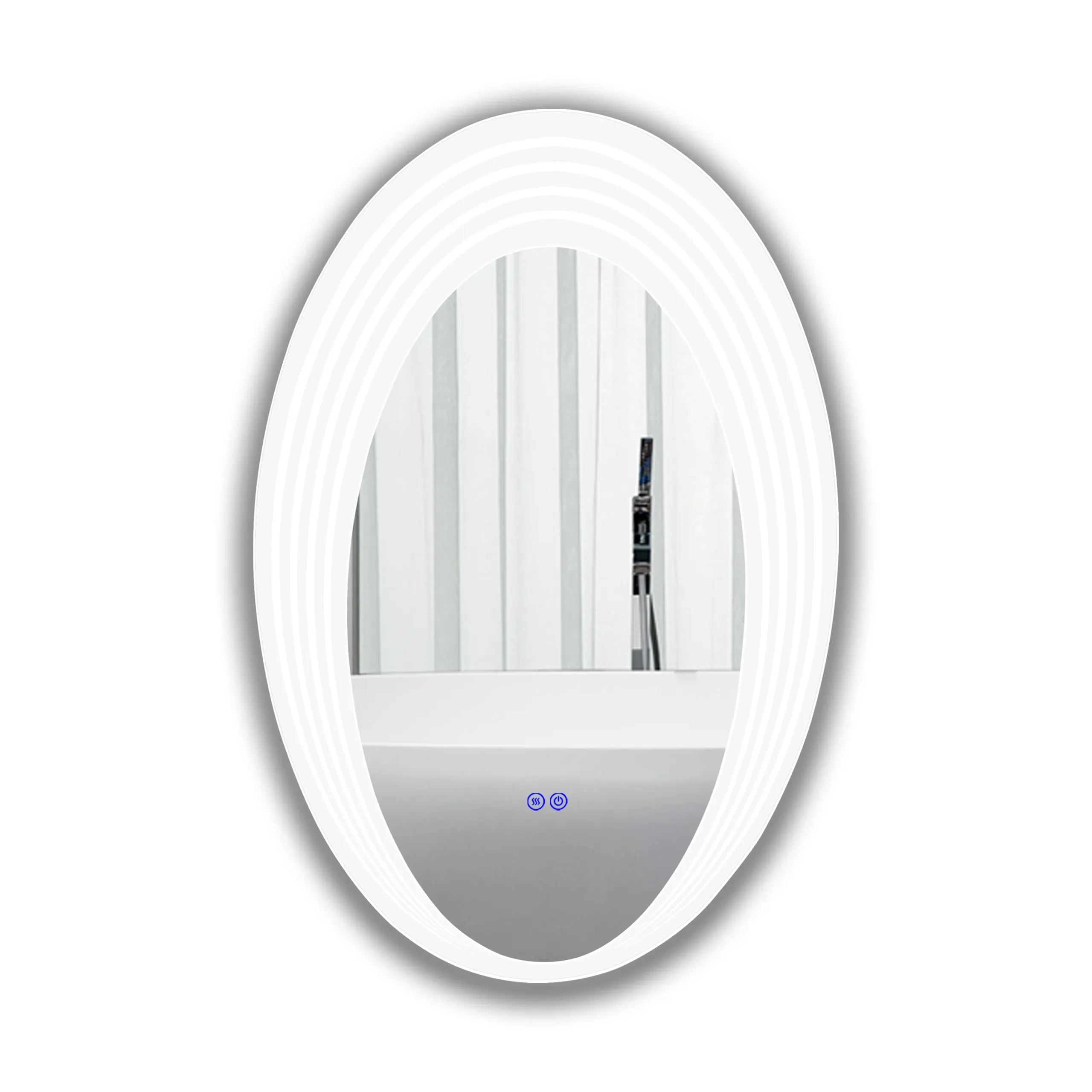 SPECULO Back Lit LED Mirror 6000K Daylight White 24" Wide - Image 3