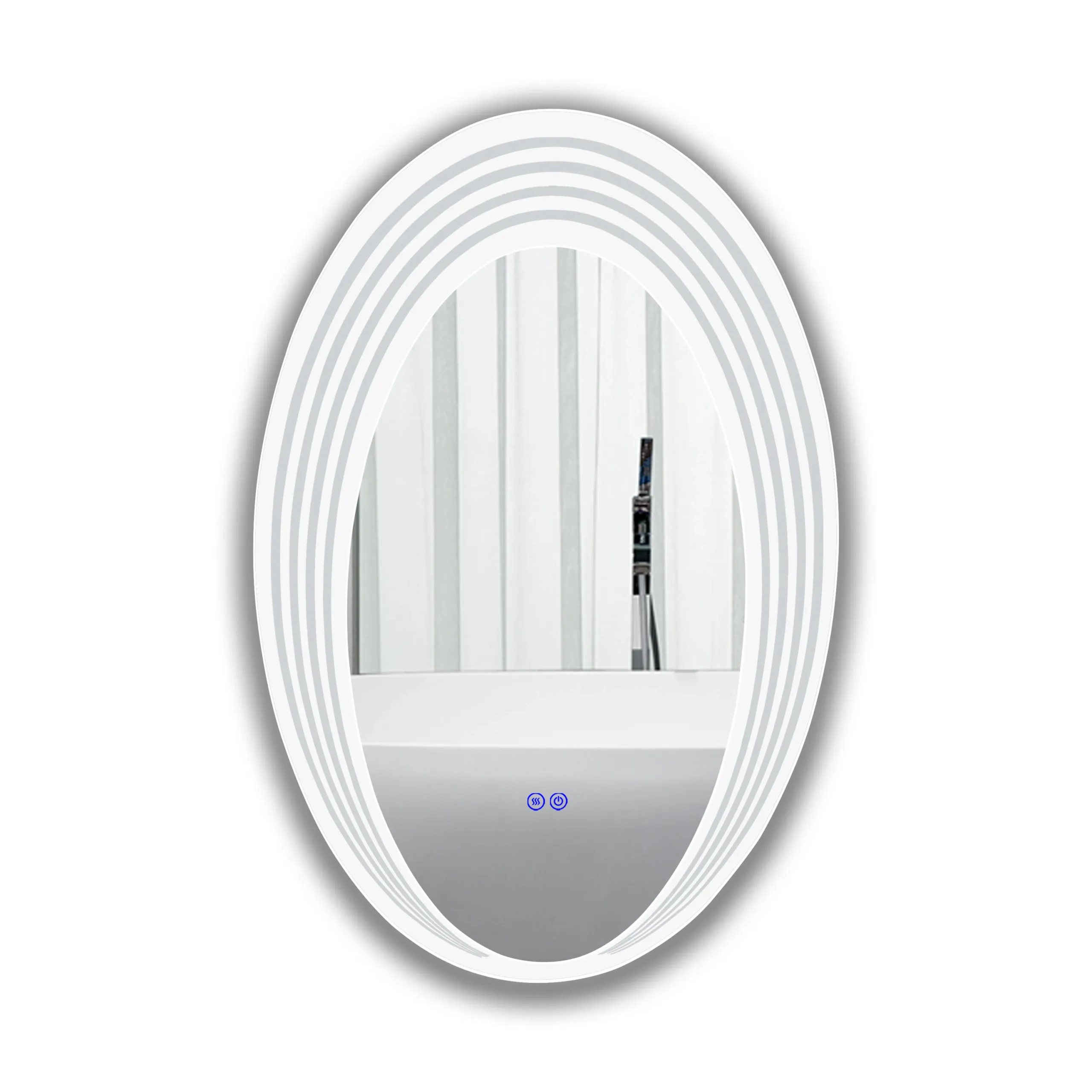 SPECULO Back Lit LED Mirror 6000K Daylight White 24" Wide - Image 4