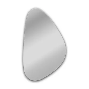 LYZETH Large Frameless Wall Mirror 24x39