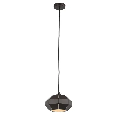 FINN Contemporary-Style 1 Light Brown and White Ceiling Mini Pendant 10" Wide