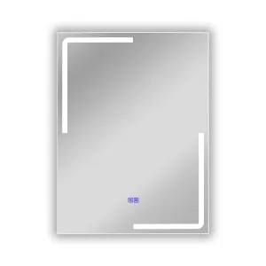 LUMINOSITY Back Lit Rectangular TouchScreen LED Mirror 3 Color Temperatures 3000K-6000K 32" Height